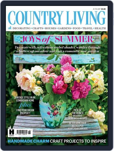 Country Living UK June 1st, 2017 Digital Back Issue Cover