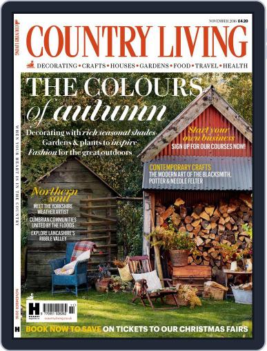 Country Living UK November 1st, 2016 Digital Back Issue Cover