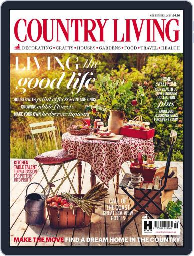 Country Living UK September 1st, 2016 Digital Back Issue Cover