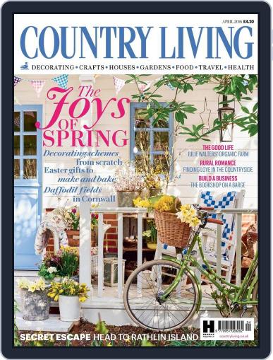 Country Living UK February 25th, 2016 Digital Back Issue Cover
