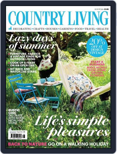 Country Living UK July 3rd, 2014 Digital Back Issue Cover