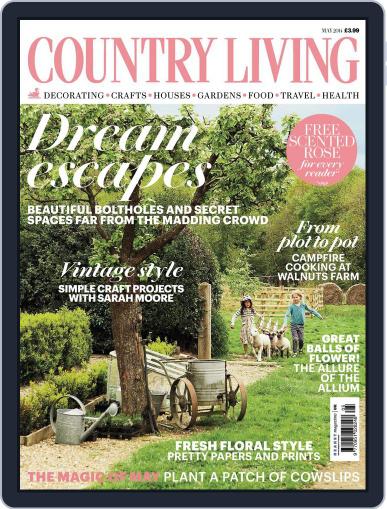 Country Living UK April 8th, 2014 Digital Back Issue Cover