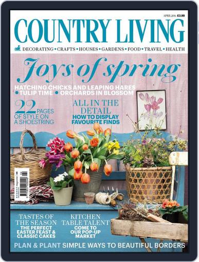 Country Living UK March 6th, 2014 Digital Back Issue Cover