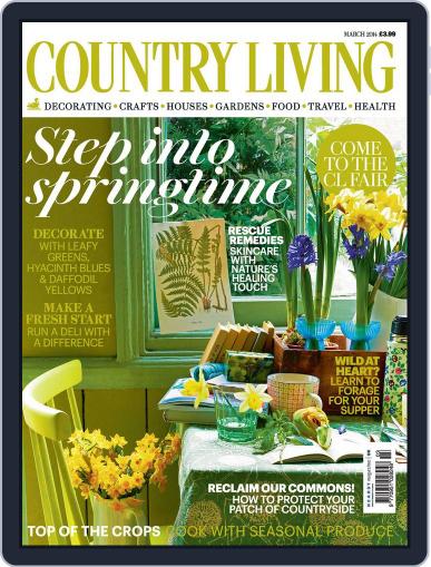 Country Living UK February 4th, 2014 Digital Back Issue Cover