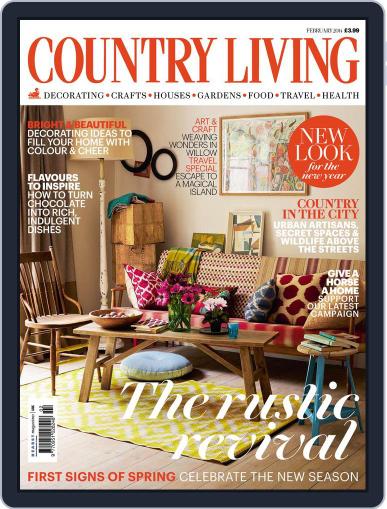 Country Living UK January 2nd, 2014 Digital Back Issue Cover