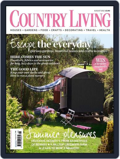 Country Living UK July 8th, 2013 Digital Back Issue Cover