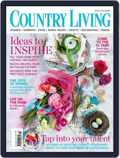 Country Living UK February 5th, 2013 Digital Back Issue Cover