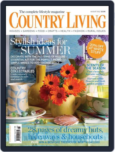 Country Living UK July 5th, 2012 Digital Back Issue Cover