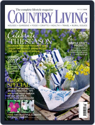 Country Living UK April 11th, 2012 Digital Back Issue Cover