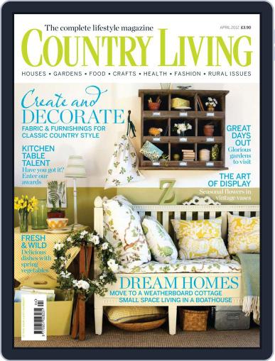 Country Living UK March 7th, 2012 Digital Back Issue Cover