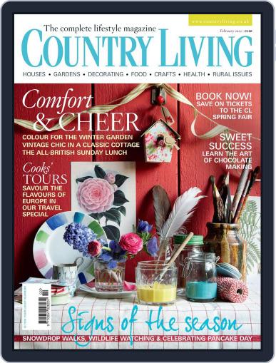 Country Living UK January 6th, 2012 Digital Back Issue Cover