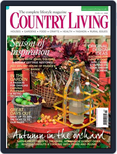 Country Living UK September 13th, 2011 Digital Back Issue Cover