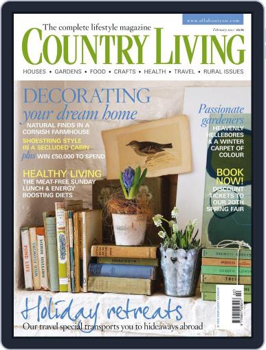 Country Living UK January 6th, 2011 Digital Back Issue Cover