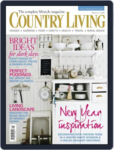 Country Living UK December 14th, 2010 Digital Back Issue Cover