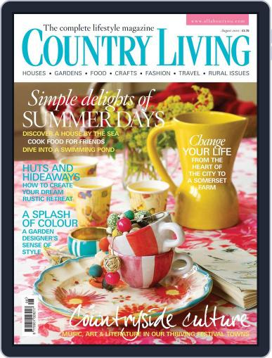 Country Living UK July 12th, 2010 Digital Back Issue Cover