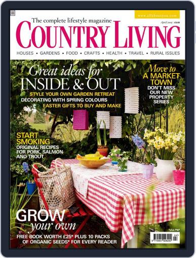 Country Living UK March 2nd, 2009 Digital Back Issue Cover