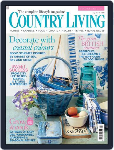 Country Living UK July 10th, 2008 Digital Back Issue Cover