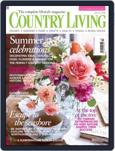 Country Living UK June 6th, 2008 Digital Back Issue Cover