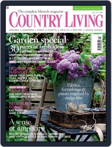 Country Living UK April 10th, 2008 Digital Back Issue Cover