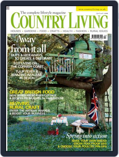 Country Living UK March 26th, 2008 Digital Back Issue Cover