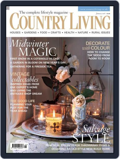 Country Living UK December 19th, 2007 Digital Back Issue Cover