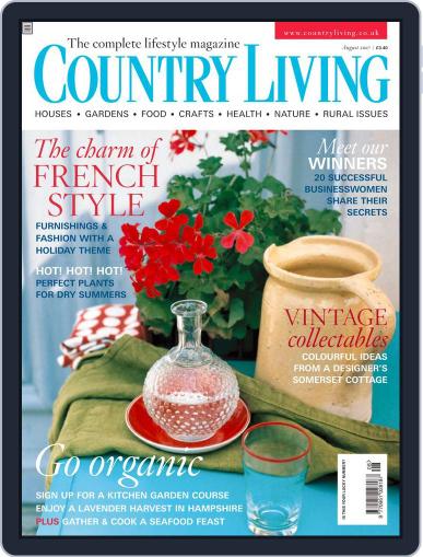 Country Living UK July 16th, 2007 Digital Back Issue Cover