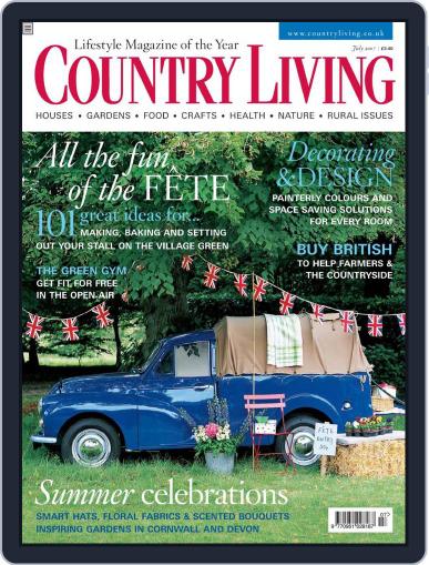 Country Living UK June 28th, 2007 Digital Back Issue Cover