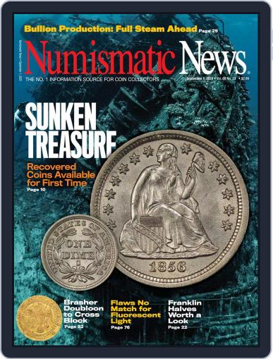 Numismatic News September 1st, 2020 Digital Back Issue Cover