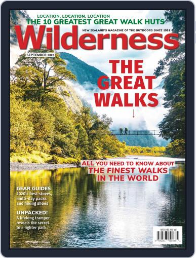 Wilderness September 1st, 2020 Digital Back Issue Cover