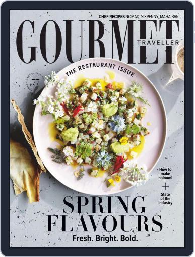 Gourmet Traveller September 1st, 2020 Digital Back Issue Cover