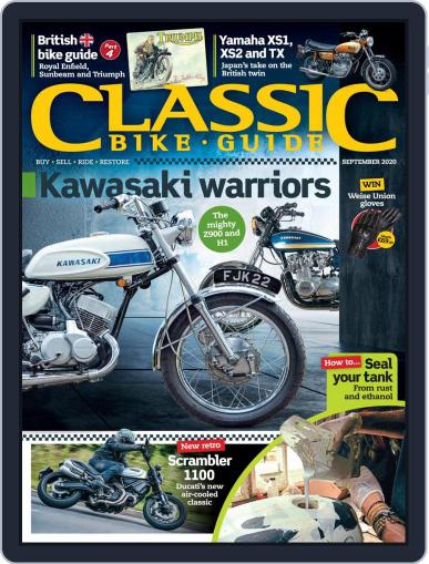 Classic Bike Guide September 1st, 2020 Digital Back Issue Cover