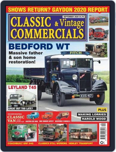 Classic & Vintage Commercials September 1st, 2020 Digital Back Issue Cover