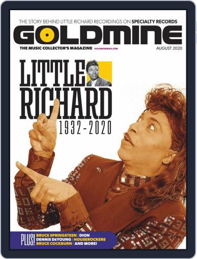Goldmine August 1st, 2020 Digital Back Issue Cover