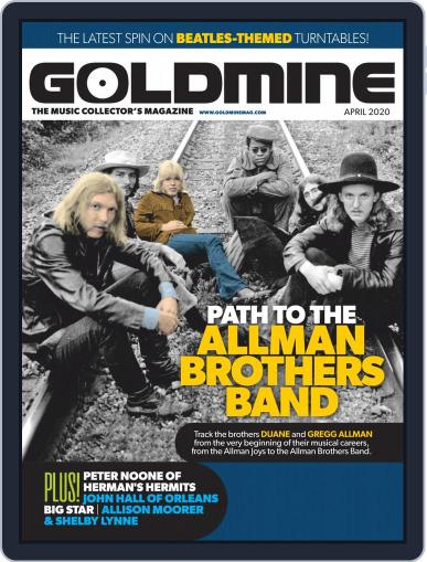 Goldmine April 1st, 2020 Digital Back Issue Cover