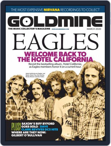Goldmine March 1st, 2020 Digital Back Issue Cover