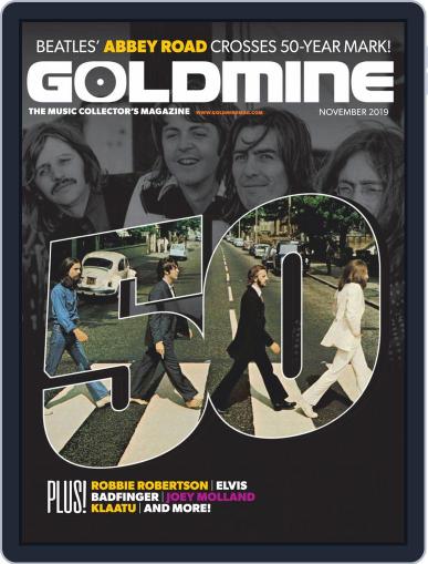 Goldmine November 1st, 2019 Digital Back Issue Cover