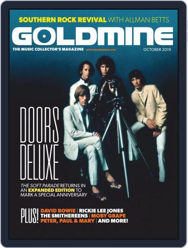 Goldmine October 1st, 2019 Digital Back Issue Cover
