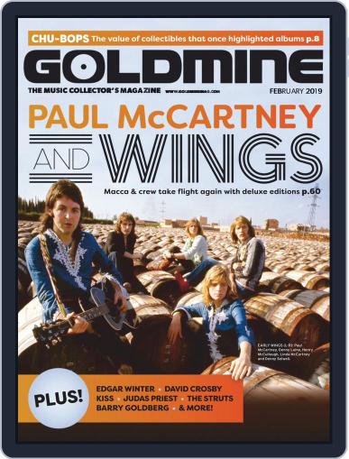 Goldmine February 1st, 2019 Digital Back Issue Cover