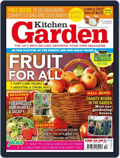 Kitchen Garden October 1st, 2020 Digital Back Issue Cover