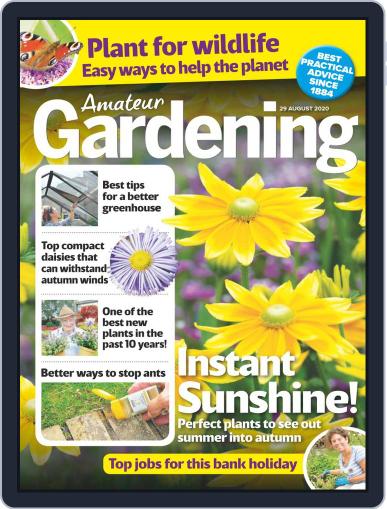 Amateur Gardening August 29th, 2020 Digital Back Issue Cover