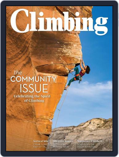 Climbing September 1st, 2020 Digital Back Issue Cover