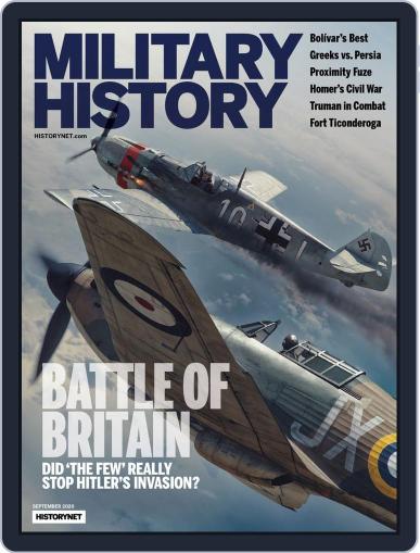 Military History September 1st, 2020 Digital Back Issue Cover