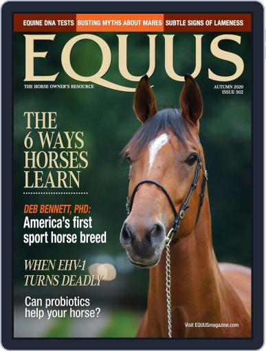 Equus August 17th, 2020 Digital Back Issue Cover