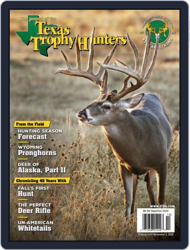 The Journal of the Texas Trophy Hunters September 1st, 2020 Digital Back Issue Cover