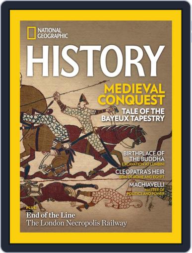 National Geographic History September 1st, 2020 Digital Back Issue Cover