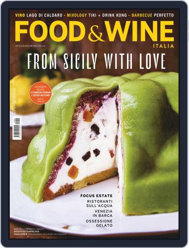 Food&Wine Italia August 1st, 2020 Digital Back Issue Cover