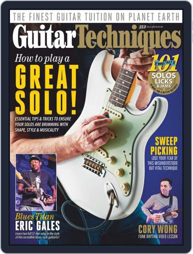 Guitar Techniques October 1st, 2020 Digital Back Issue Cover