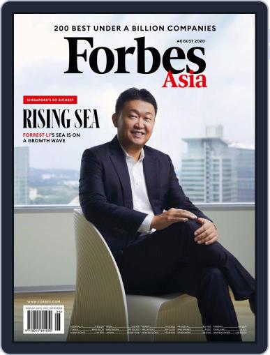 Forbes Asia August 1st, 2020 Digital Back Issue Cover