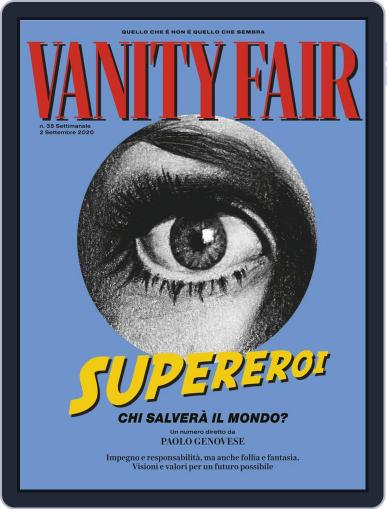 Vanity Fair Italia September 2nd, 2020 Digital Back Issue Cover