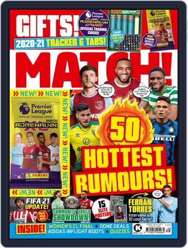 MATCH! August 25th, 2020 Digital Back Issue Cover
